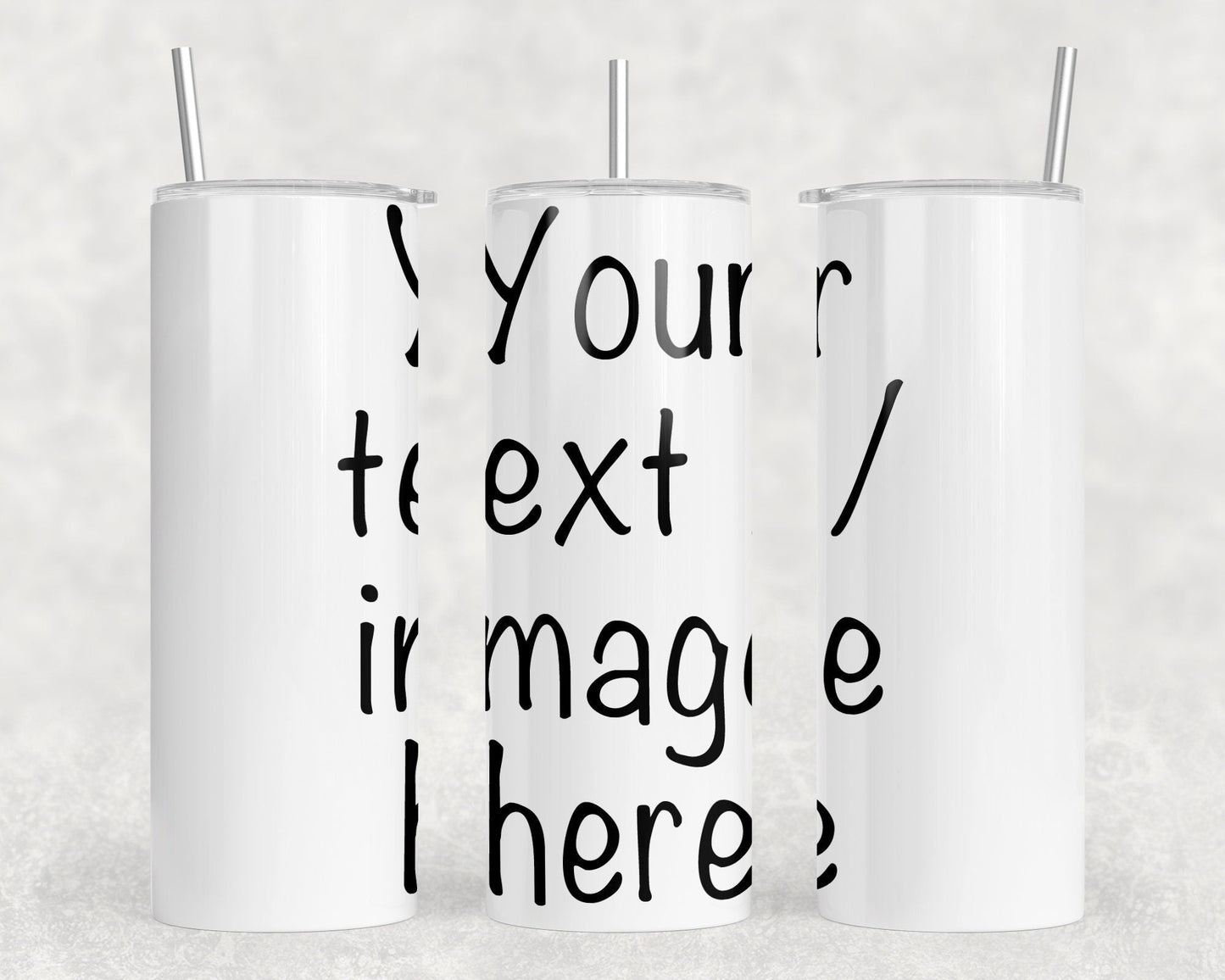 Your text image tumbler