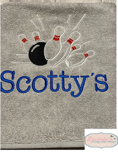 Ten Pin Bowling Towel