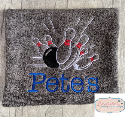 Ten Pin Bowling Towel
