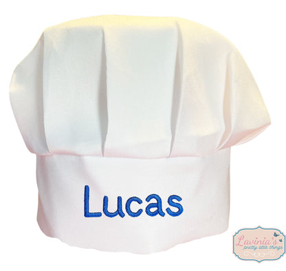 Personalised Children's Apron, Embroidered Future Master Chef