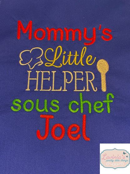 Personalised Children's Apron