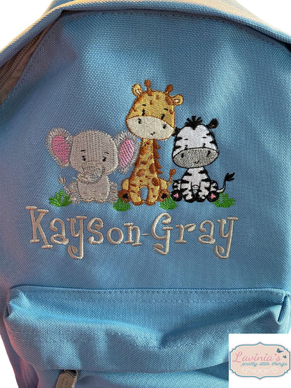 Safari Animal Backpack