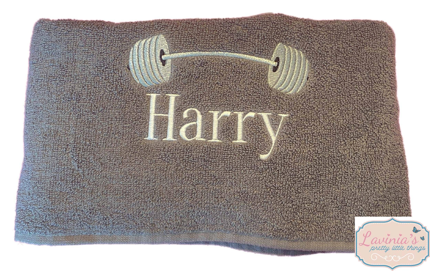 Mens Personalised Gym Towel