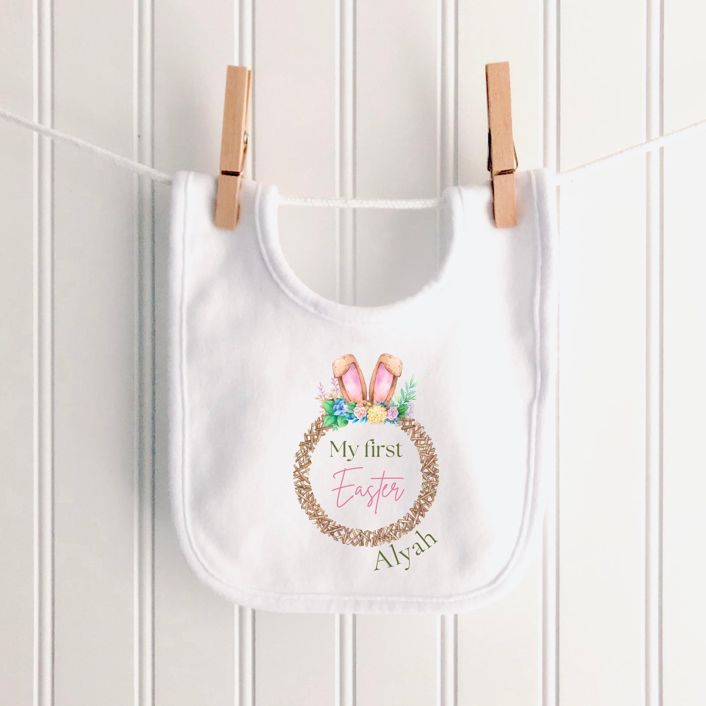 My first Easter Baby Vest / First Easter Outfit