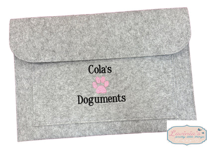 Personalised Dog Folder