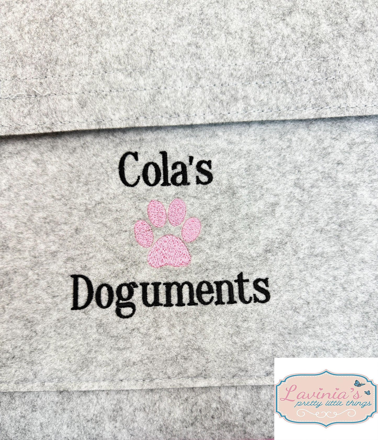 Personalised Dog Folder