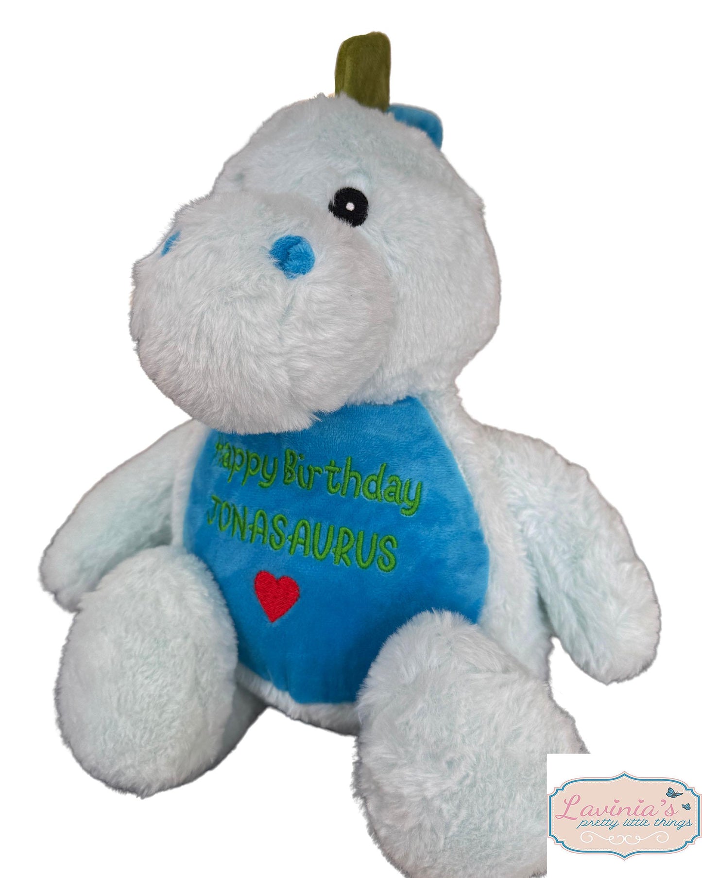 Personalised Dinosaur Birthday Teddy Bear