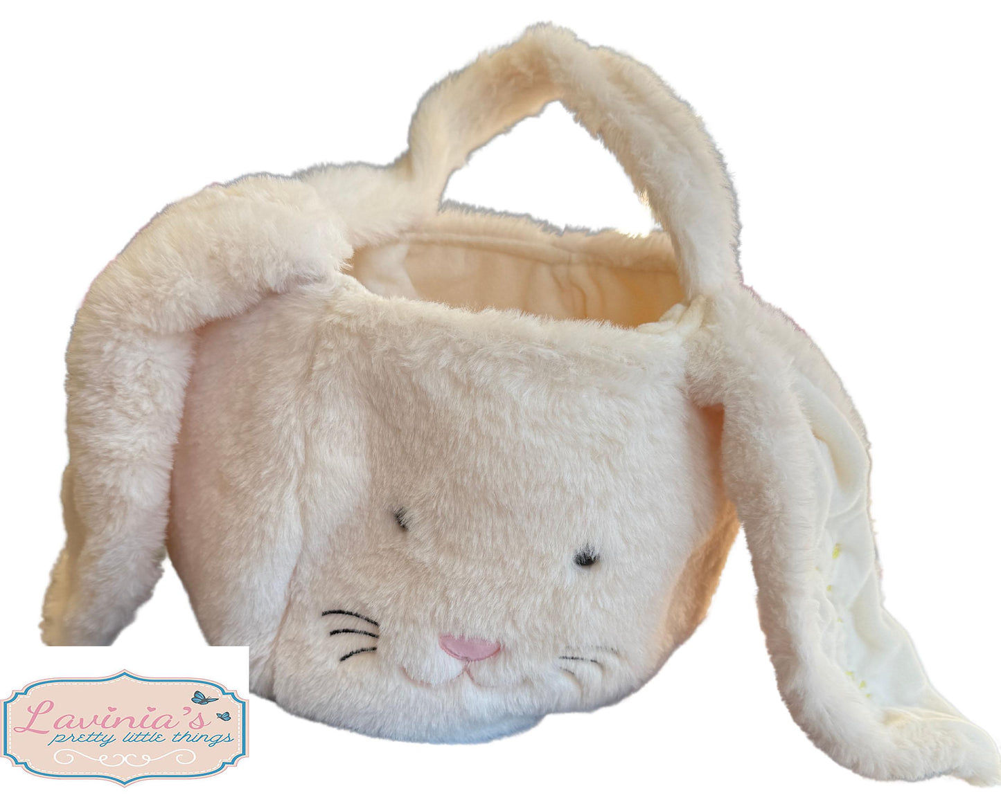 Personalised Easter Basket with embroidered name