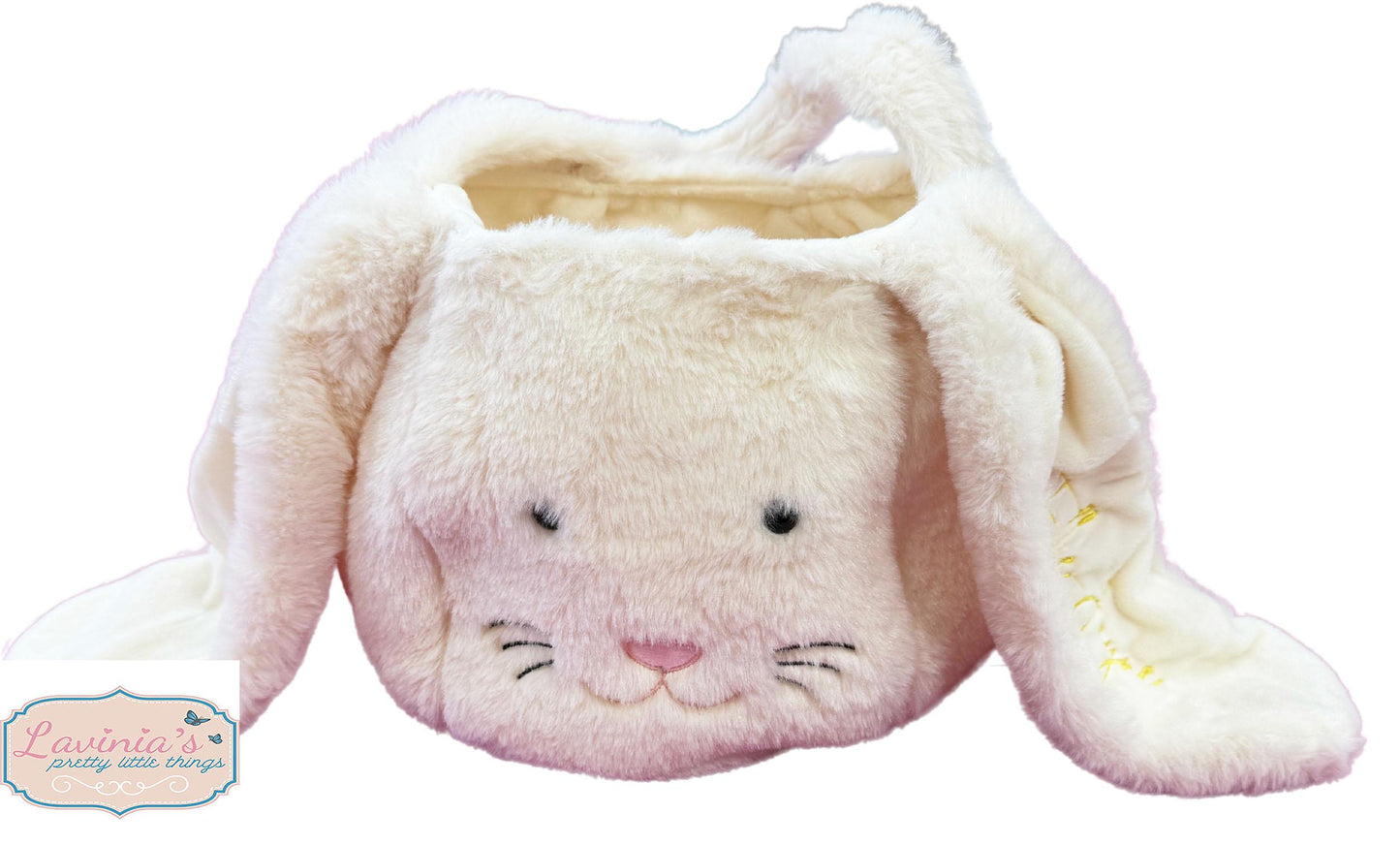 Personalised Easter Basket with embroidered name