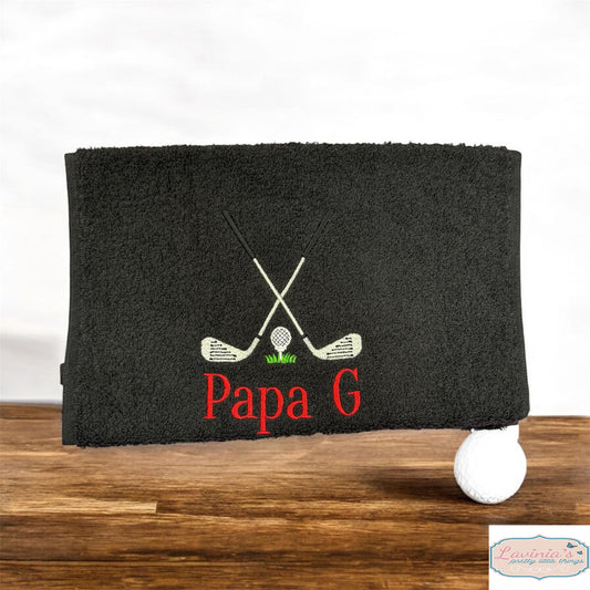 Personalised Golf Towel