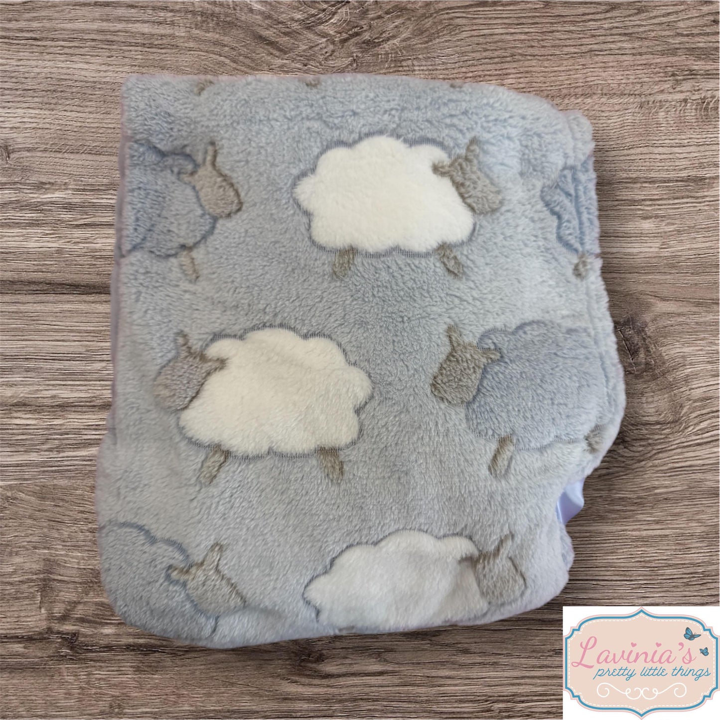Personalised New Born Baby Blanket