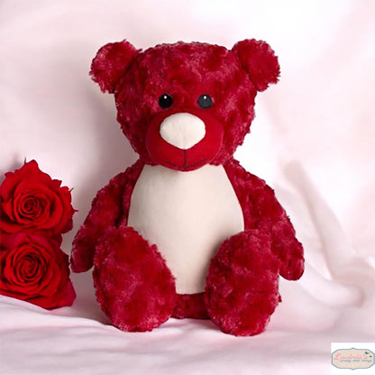 Personalised Cat Teddy Bear, Embroidered with Any Name