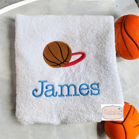 Basketball embroidered sports towel Towel