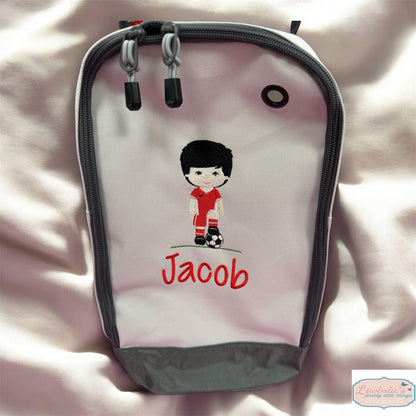 Personalised Football Boot Bag Embroidered Sports Shoe Bag