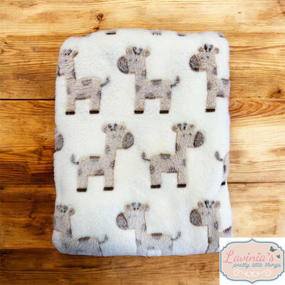 Personalised New Born Baby Blanket