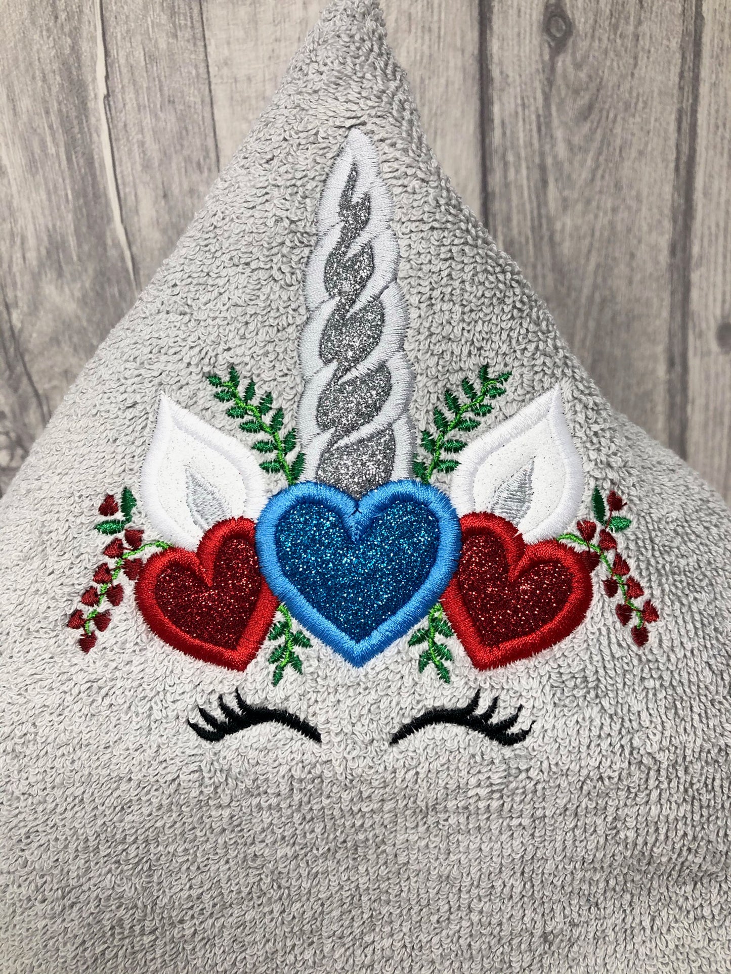 Custom made Personalised Hooded Towels