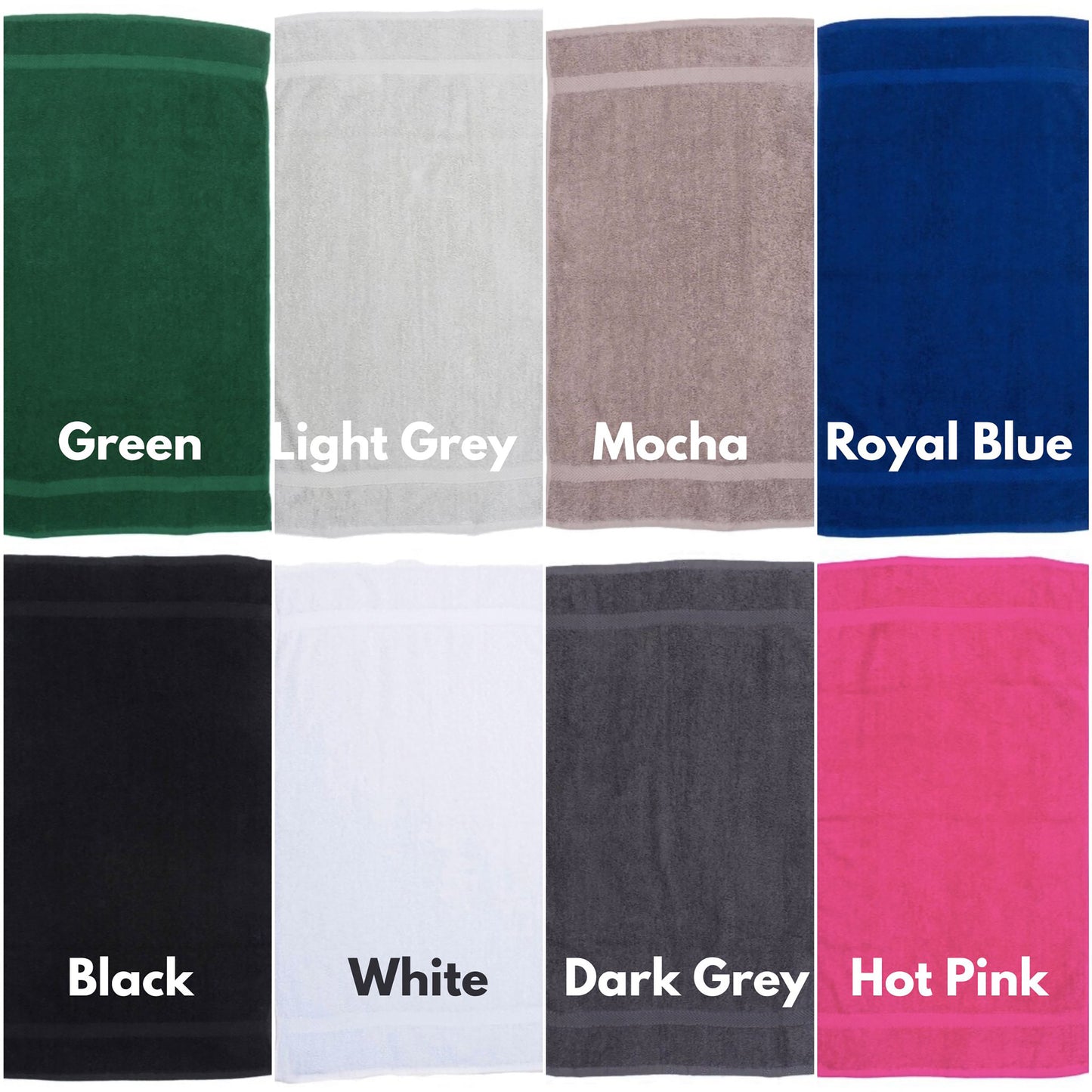 Personalised Girls Embroidered Initial Monogram Flower Swimming Towel