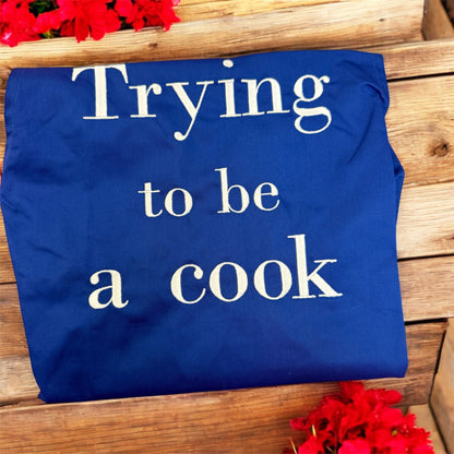 Personalised Adults Ladies Apron, Baking Apron, Cooking Apron