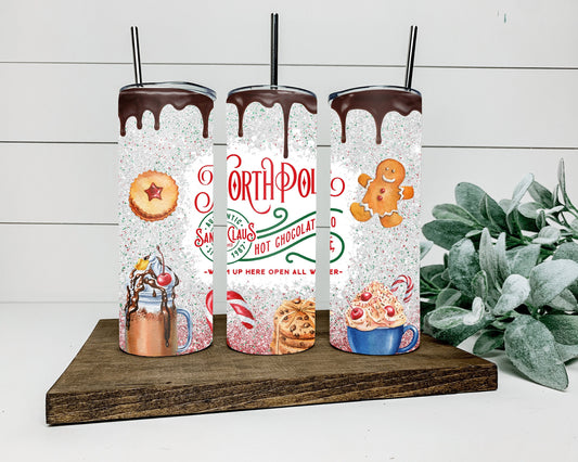 Christmas Hot Chocolate Tumbler