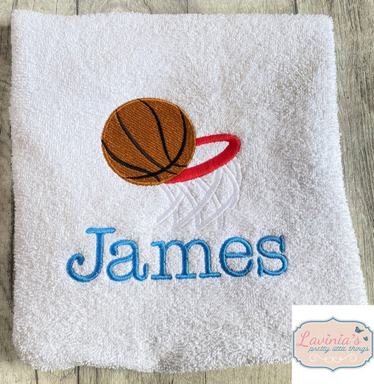 Basketball towel