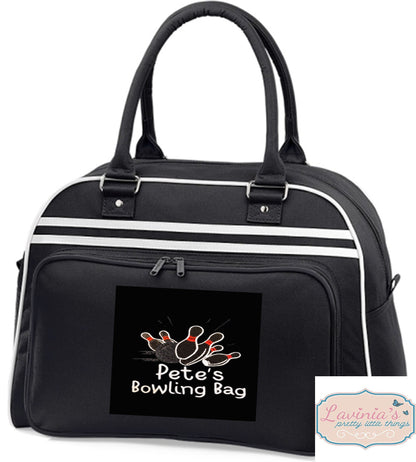 Ten pin bowling bag