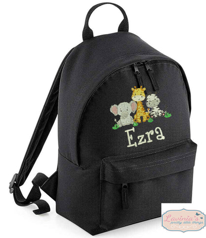 Safari animals backpack