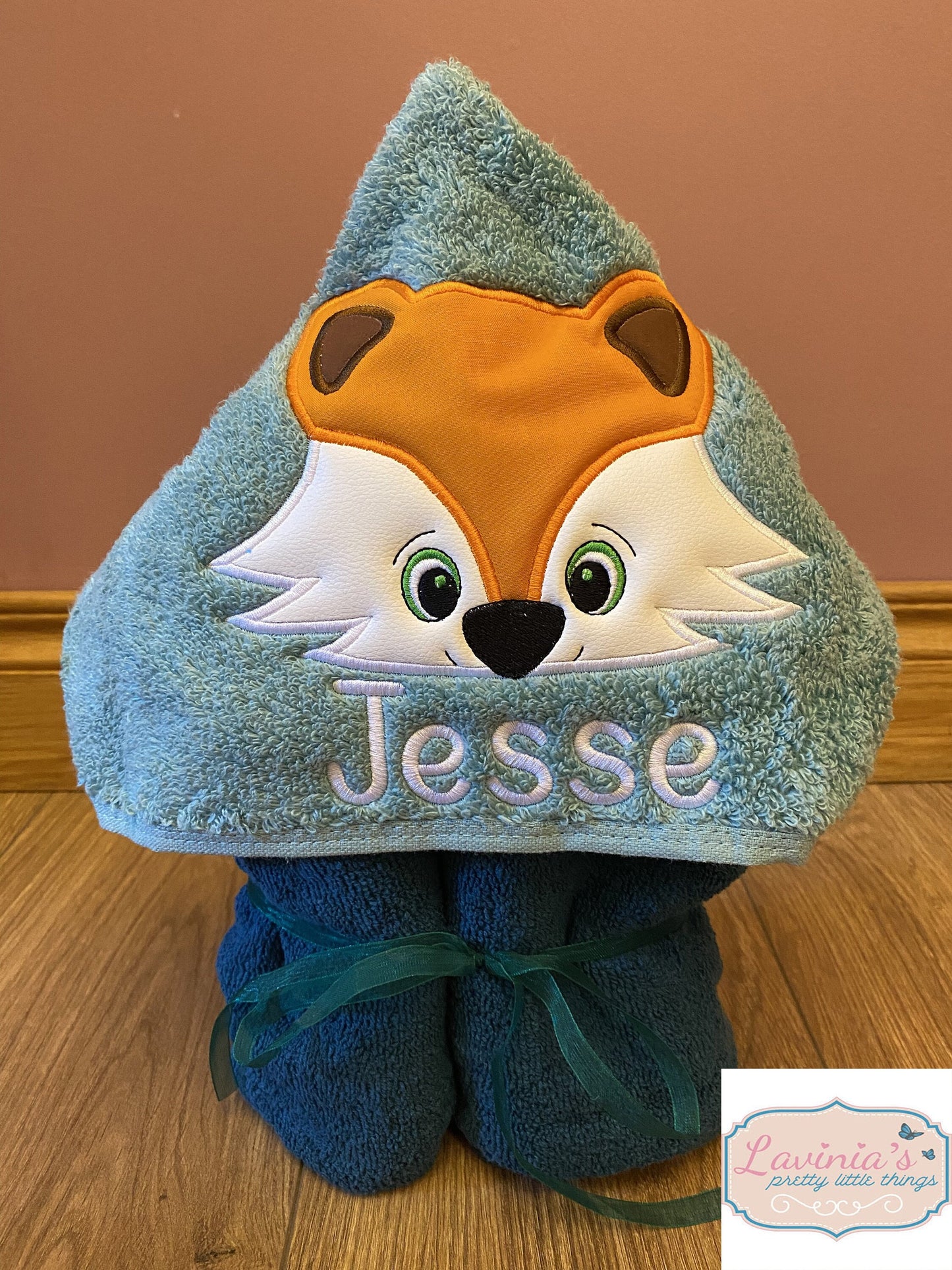 Fox hooded towel