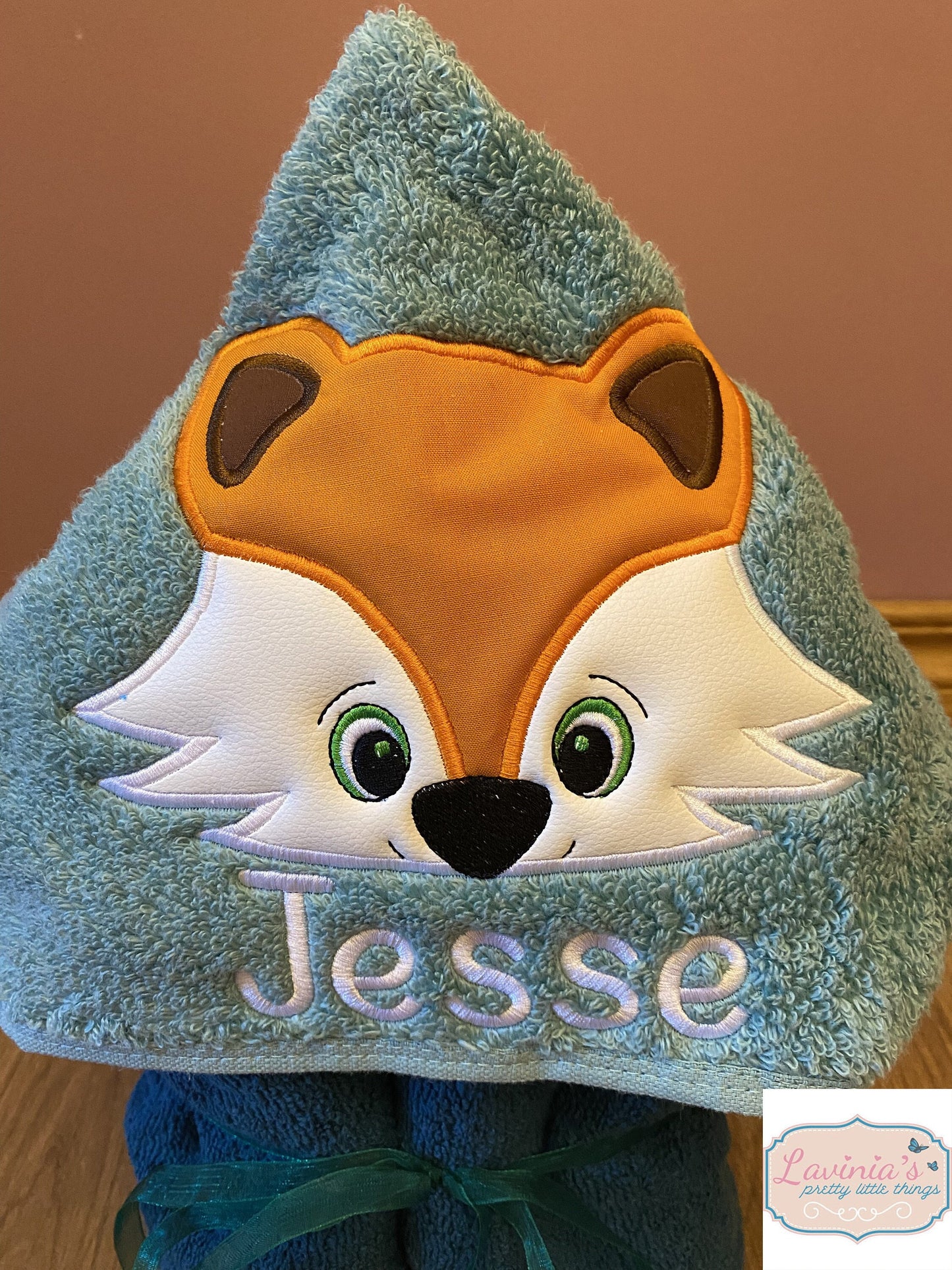 Fox hooded towel