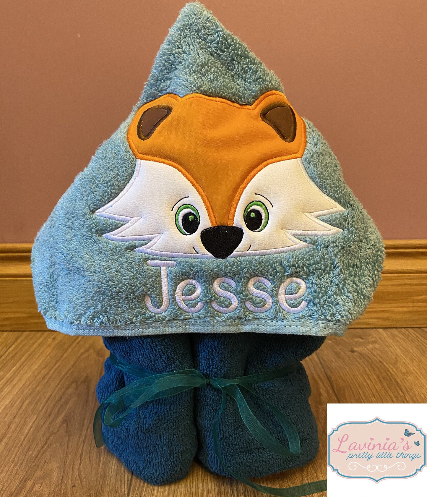 Fox hooded towel