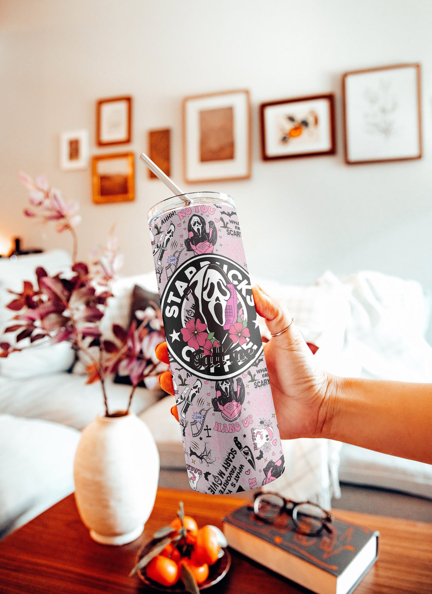 Scream coffee call me tumbler