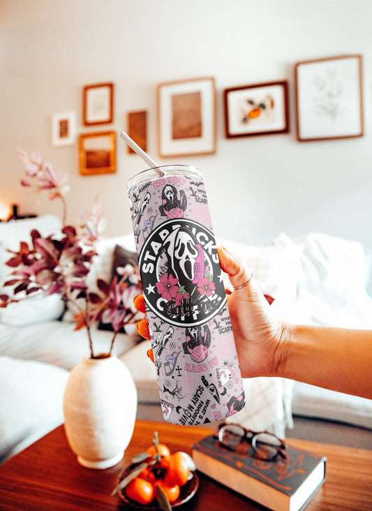 Scream coffee call me tumbler