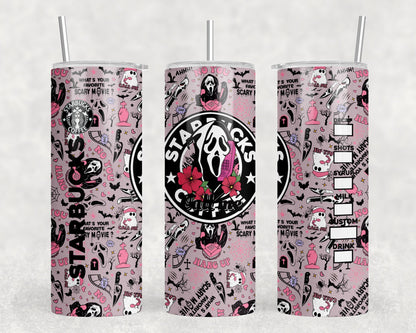 Scream coffee call me tumbler