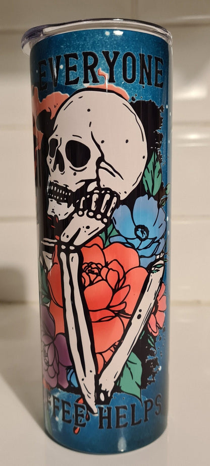 Skeleton tumbler