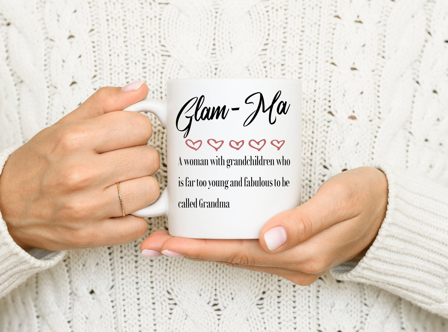 Glam ma Mug / Mothers Day Mug / Gifts For Her / Granny Appreciation Drinkware