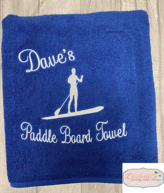 Paddle board towel