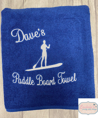 Paddle board towel