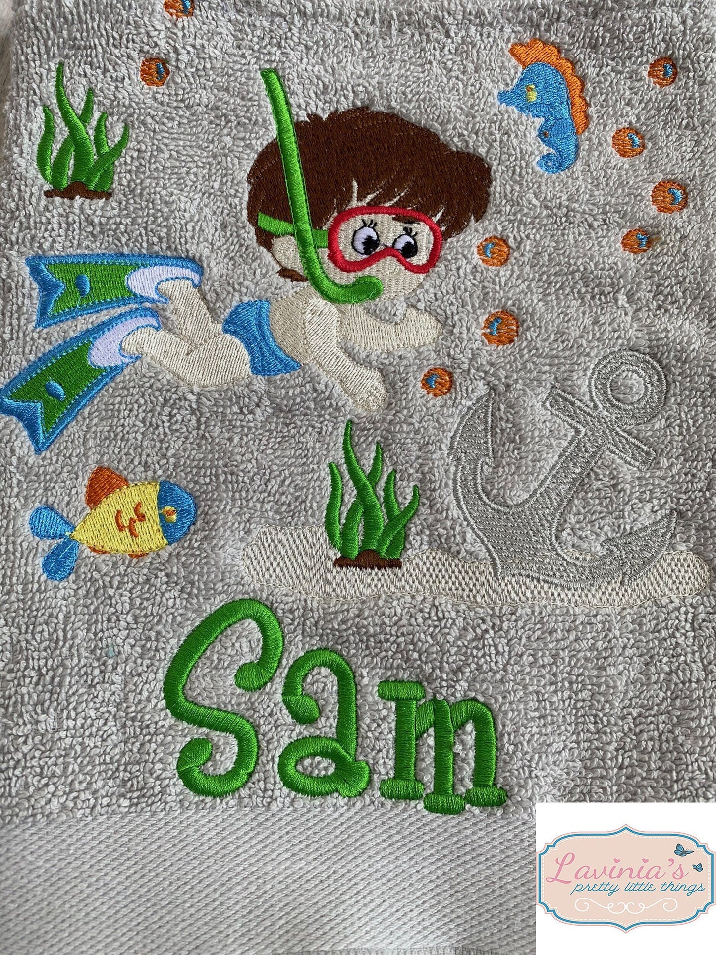 Kids swimming towel