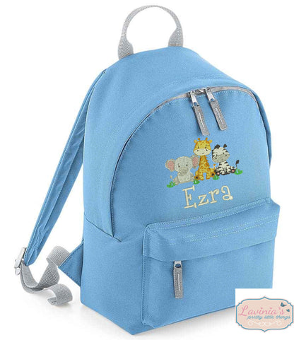 Safari animals backpack