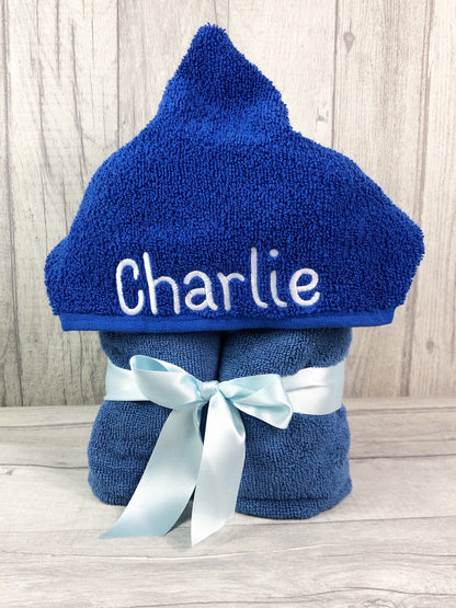 Childrens Personalised Hooded Towel