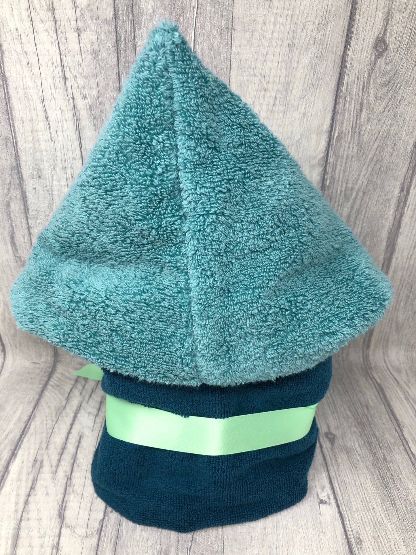 Dinosaur hooded towel