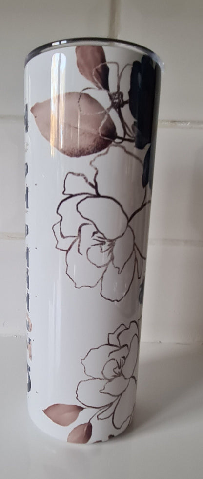 Granny floral tumbler